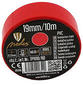 NEDES Szigetelőszalag (19mm/10 méter) piros - villanyszerelési segédanyag (TP1910/RD)