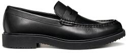 Geox bőr mokaszin U MASSIMIANO fekete, U56H9C 00043 C9999 - fekete Férfi 42