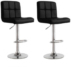 Velora Bar Line STELLA Onyx - klasszikus bárszék szett, fekete