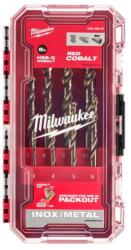 Milwaukee Red Cobalt HSS-G Co fémfúró - DIN 338 - Készlet (8 részes) (4932499256) - kisgeponline