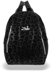 ZELLIA Női Hátizsák 24147 Fekete - Párduc Minta - (ZLK-24147-88343440)