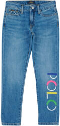 Ralph Lauren Jeans slim Fete PAMINASLMBF-JEANS-BOYFRIEND Polo Ralph Lauren albastru 14 ani