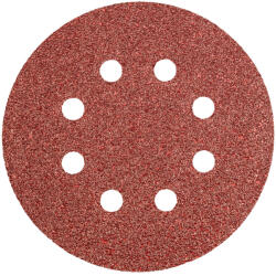 Neo csiszolópapír tépőzáras 125 mm P40, 5 részes, 8 lyukkal (55-939)