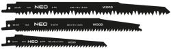 Neo orrfűrészlap készlet, 3 részes, HCS (58-047)