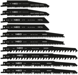 Neo orrfűrészlap készlet, 10 részes HCS, BIM (58-049)