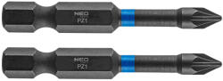 NEO TOOLS torziós ütvecsavarozó bit PZ1x50 mm, 2 részes (56-521)