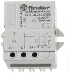 Finder Dimmelhető elektronikus relé, 230VAC, 400W, 1 záró (Impulzus relé) (155182300400) (15.51. 8.230. 0400) (155182300400)