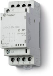 Finder Installációs mágneskapcsoló, 4a/25 A, 24 VAC/DC, IP20 (Modurális kontraktor) (223400241320) (22.34. 0.024. 1320) (223400241320)
