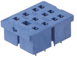 Finder Relé foglalat, 55.32 reléhez NYÁK-ba csav. bek. (9412) (94.12) (9412)