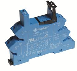 Finder Relé foglalat, 41.52 reléhez sínre húzór. csat. (93527024) (93.52. 7024) (93527024)