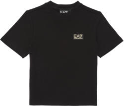 Giorgio Armani Tricouri mânecă scurtă Băieți GOLD LABEL BOY TEE Emporio Armani EA7 Negru 8 ani