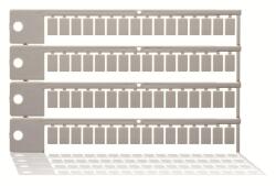 Finder Reléfoglalat azonosító címke (6x10mm) 64db/lap, a 93.01/93.51-es foglalatokhoz (09364) (093.64) (09364)