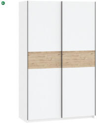 Intermeble BERNO Gardrób Fehér Színben. 120 cm - fenyobutor24 - 114 861 Ft