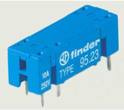Finder Relé foglalat, 3é. 43.41 reléhez, NYÁK-ba forr. (9523) (95.23) (9523)