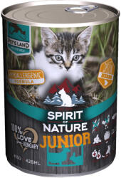 Spirit of Nature Junior Hipoallergén Konzerv Macskáknak (Bárány és Nyúl) - 415 g