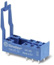 Finder Relé foglalat, 46.52 reléhez, sínre, csav. bek. (9712) (97.12) (9712)