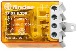 Finder Léptető (impulzus) relé, csavarozható, 230VAC/10A, 4 váltó (270582300000) (27.05. 8.230. 0000) (270582300000)