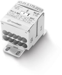Finder Fővezetéki leágazó kapocs, 2be/10ki, 70mm2, IP20, 1P, 175A, csavaros, kalapsínre (9D0151750210) (9D. 01.5. 175.0210) (9D0151750210)