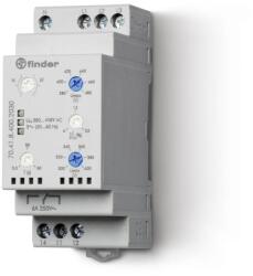 Finder Feszültség felügyeleti relé, 3 fázis (704184002030) (70.41. 8.400. 2030) (704184002030)