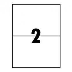  Etikett címke, 210x148mm, 100 lap, 2 címke/lap - nyomtassingyen