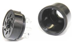 Finder Relé foglalat (fekete) (90124) (90.12. 4) (90124)