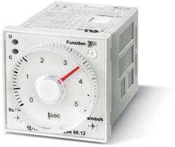 Finder Homloklapra szerelhető időrelé, multifunkc. , 24-48V/DC/24-240V/AC0-100h (881202300002) (88.12. 0.230. 0002) (881202300002)