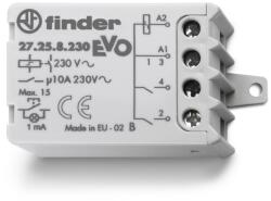 Finder Léptető (impulzus) relé, csavarozható, 2 záró, 10 A 230 V/AC 2300 VA (272582300000) (27.25. 8.230. 0000) (272582300000)