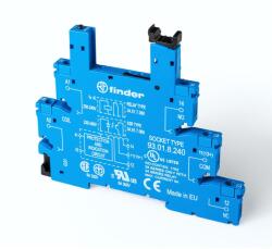 Finder Relé foglalat, 34. xx NYÁK reléhez (93018240) (93.01. 8.240) (93018240)