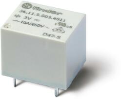 Finder Printrelé, 1 váltóérintkező, 10A (361190034011) (36.11. 9.003. 4011) (361190034011)