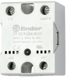 Finder SSR Relé, 24VDC, 50A, 400VAC, 1fázisú, 1NO (775590248650) (77.55. 9.024. 8650) (775590248650)