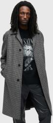 AllSaints gyapjúkabát GOODMAN - szürke 36