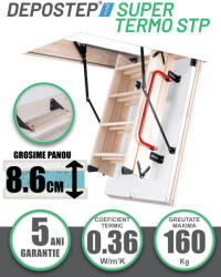 DEPOSTEP Scara pod DEPOSTEP SUPER TERMO STP lemn supertermoizolata (STP 60x120)