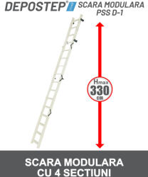 Depostep Ac Scara modulara DEPOSTEP PSS D - 1 din 4 sectiuni (PSS D-1)