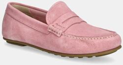 Gant velúr mokaszin Seabaya rózsaszín, lapos talpú, 30573932. G580 - rózsaszín Női 37
