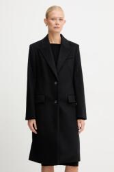 HUGO BOSS gyapjúkabát fekete, 50548371 - fekete 40