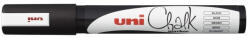 uni Krétamarker folyékony 1, 8-2, 5mm, Uni-Posca PWE-5M fekete (2UPWE5MF) - cartridge