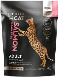 PrimaCat GF macska szárazeledel lazacos, felnőtt macskák részére 400g