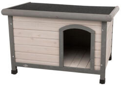 TRIXIE Classic | Féltetős kutyaház - S-M (85×58×60 cm), szürke