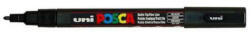 uni Dekormarker UNI POSCA PC-3M fekete (2UPC3MF) - cartridge
