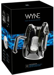 Wyne 10 - automata maszturbátor kapaszkodóval (fekete) - erotikashow