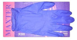 Maxter Gumikesztyű nitril púdermentes S 200 db/doboz Maxter kék (1016S) - cartridge