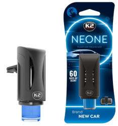 K2 NEONE - Autóillatosító parfüm szellőzőbe - New Car/Új autó illat