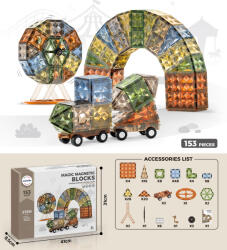 Mamido Mágikus Diamond Surface mágneses építőkocka 153 darab (S-9905) - mamido