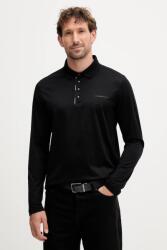 KARL LAGERFELD pamut hosszúujjú - fekete S - answear - 39 990 Ft