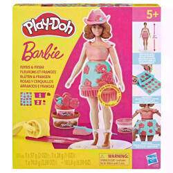 Hasbro Play-Doh Barbie, Virágok és rojtok divatkészlet, Cowboy (G1360)