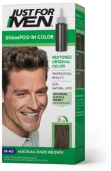 Just for Men Shampoo-In hajszínező, közép sötét barna H-40 - hajvarazs