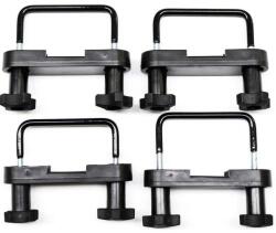 Aguri M6 fekete tetőcsomagtartóhoz rögzíthető tetőbox rögzítő készlet 50486 (2736)