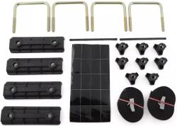 Thule fekete tetőcsomagtartóhoz rögzíthető tetőbox rögzítő készlet THU10742 (3064)