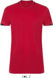 SOL'S Férfi fürdőnadrág Sol's Classico fekete|vörös