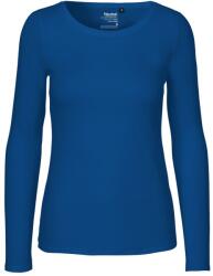 Neutral Tricou cu mânecă lungă pentru femei din bumbac organic Fairtrade - Albastru regal | 2XL (NE-O81050-1000237364)